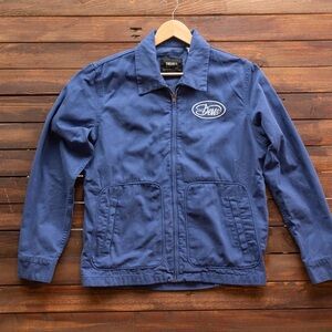 Deus Ex Machina gulf drizzler jacket in navy